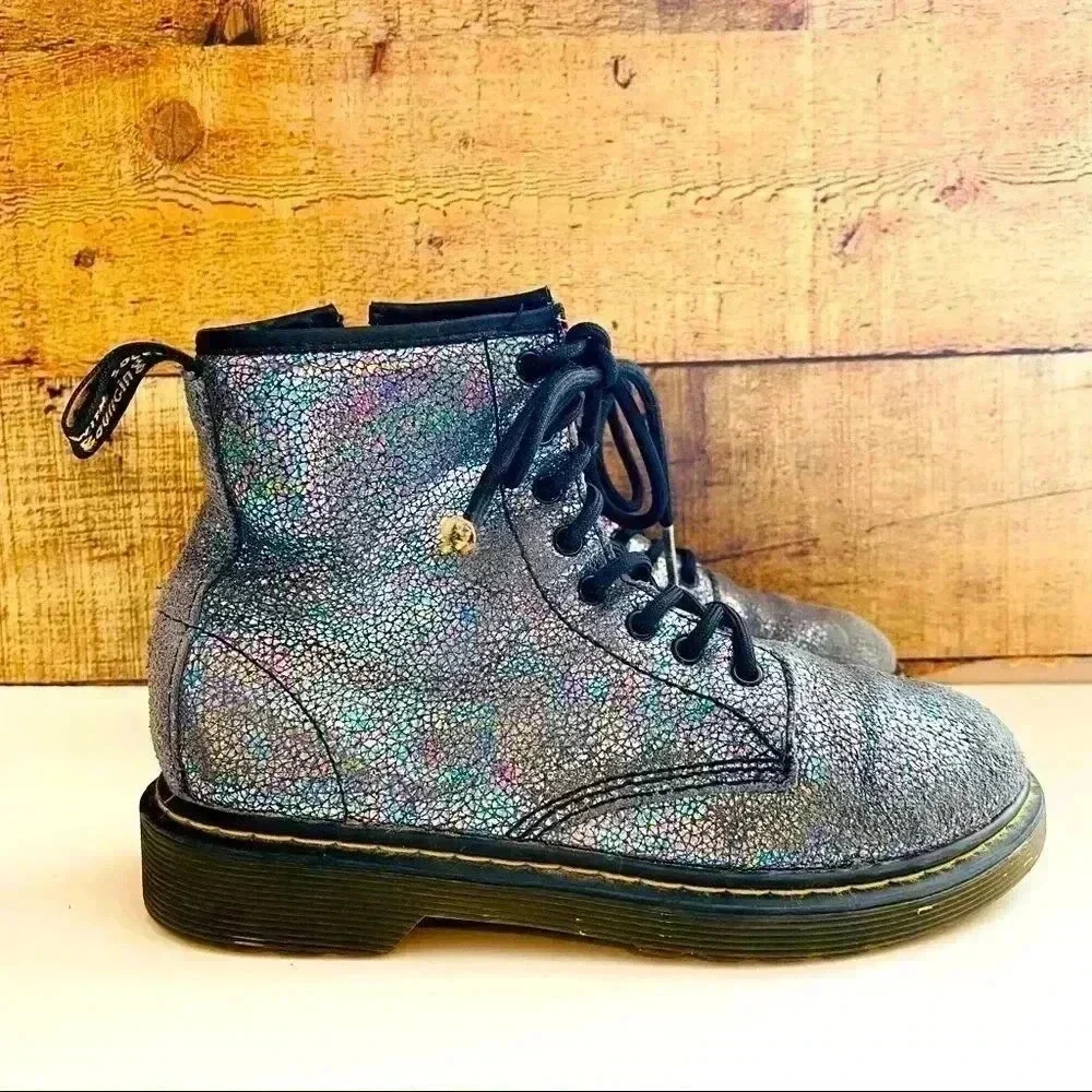 Dr. Martens Delaney Glitter Girl Boots